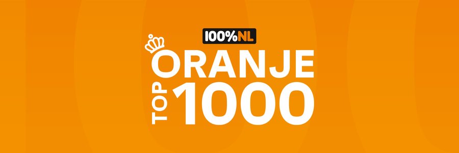 Oranje Top 1000 van 100% NL