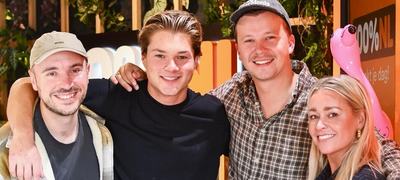 Erik van Roekel, Russo, Samuel Welten en Ingrid Jansen