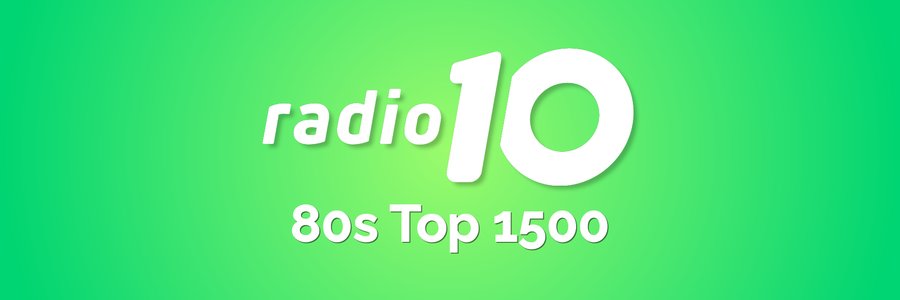 radio 10 80s top 1500 hitnoteringen 2026